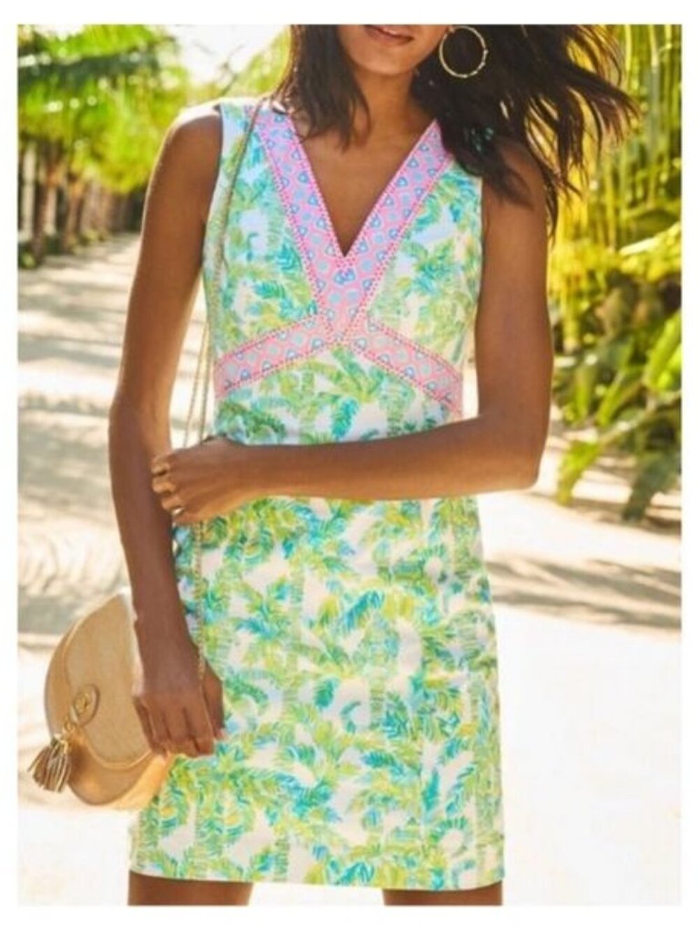 LILLY PULITZER Lanora Stretch Shift Dress Size 00